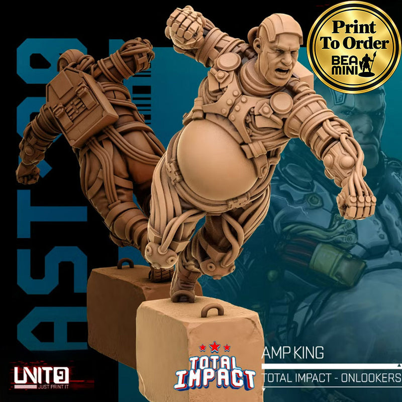 Amp King | BeaMini Print to Order Miniatures