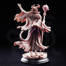 Mallory, Tiefling Sorceress | BeaMini Print to Order Miniatures