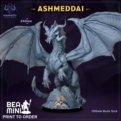 Ashmeddai, Bane of Mages | BeaMini Print to Order Miniatures