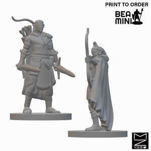 Elf Ranger (wave 3) | BeaMini Unpainted RPG Miniatures