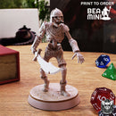 Skeleton Warrior 4 | BeaMini Print to Order Miniatures