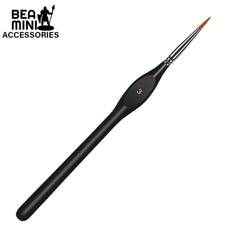 Bea Mini Paint Brushes - Pointed Round Brush 3