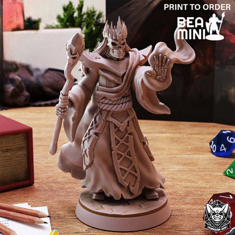 Lich | BeaMini Print to Order Miniatures