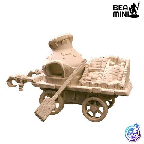 Bread Cart | BeaMini Unpainted RPG Miniatures