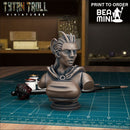 Curse Of Strahd - Stafania Tomescu Bust | BeaMini Print to Order Miniatures