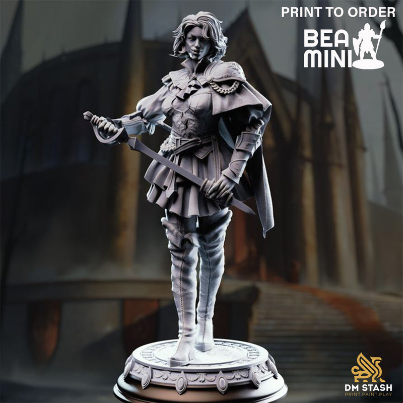 Victoria Asquith the Vampire | BeaMini Print to Order Miniatures