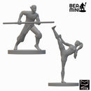 Elf Monk | BeaMini Unpainted RPG Miniatures