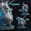 Walrus Hunters  | BeaMini Print to Order Miniatures