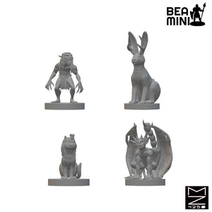 Fey Creatures | BeaMini Unpainted RPG Miniatures
