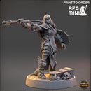 Shima the Treacherous - Vampire | BeaMini Print to Order Miniatures