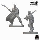 Elf Oath Breaker Paladin | BeaMini Unpainted RPG Miniatures