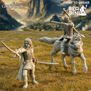 Wulfric - On Foot and Mounted | BeaMini Print to Order Miniatures