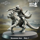 Dreadhound Rider - C | BeaMini Print to Order Miniatures