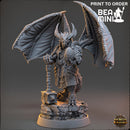 Zircon Firefang - Dragonborn Cleric | BeaMini Print to Order Miniatures