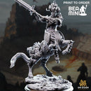 Centaur Fighter - Magnus | BeaMini Print to Order Miniatures
