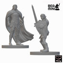 Elf Paladin (wave 2) | BeaMini Unpainted RPG Miniatures