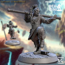 Rashan Stromwake - Human Monk | BeaMini Print to Order Miniatures