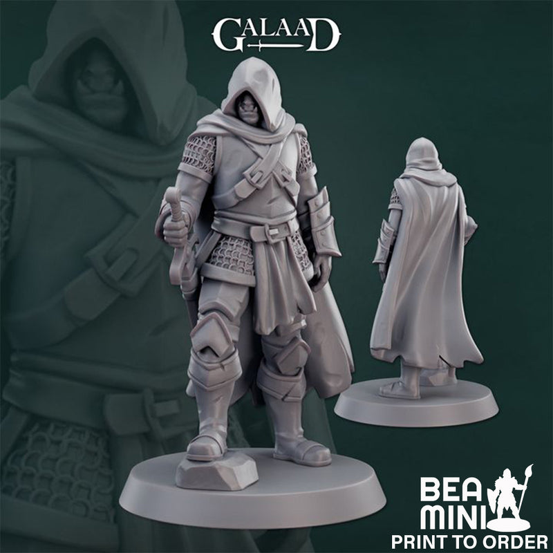 Orc Fighter | BeaMini Print to Order Miniatures