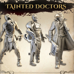 Tainted Doctors | BeaMini Print to Order Miniatures