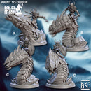 Frostworm Raiders| BeaMini Print to Order Miniatures