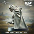Domani Republic Ranger - E | BeaMini Print to Order Miniatures