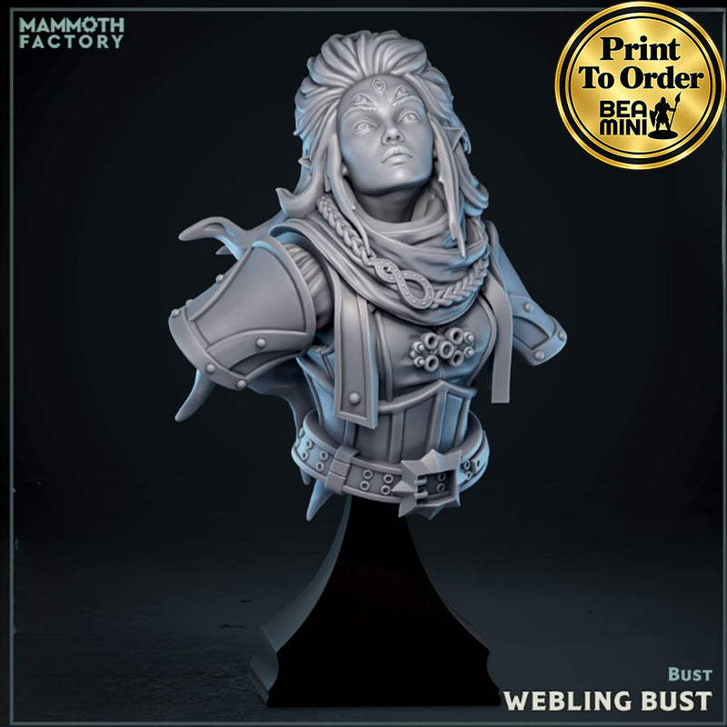 Webling Bust | BeaMini Print to Order Miniatures