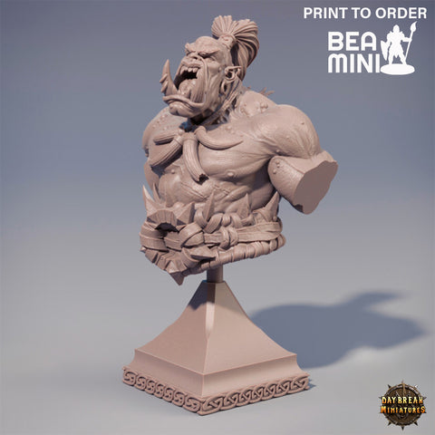 Hector Stumpfkant - Bust | BeaMini Print to Order Miniatures