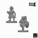 Gnome Cleric & Monk | BeaMini Unpainted RPG Miniatures