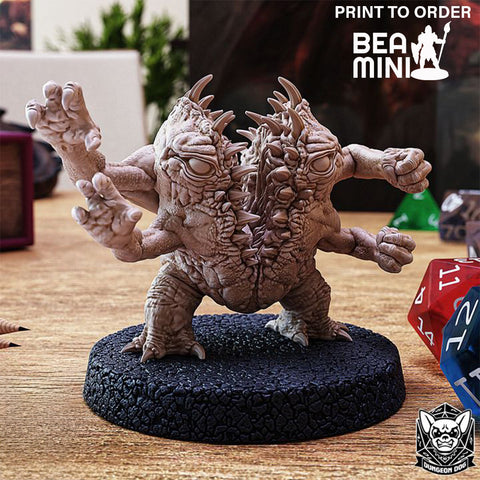 Maw Demon - E | BeaMini Print to Order Miniatures