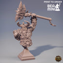 Higgurath - Bust | BeaMini Print to Order Miniatures