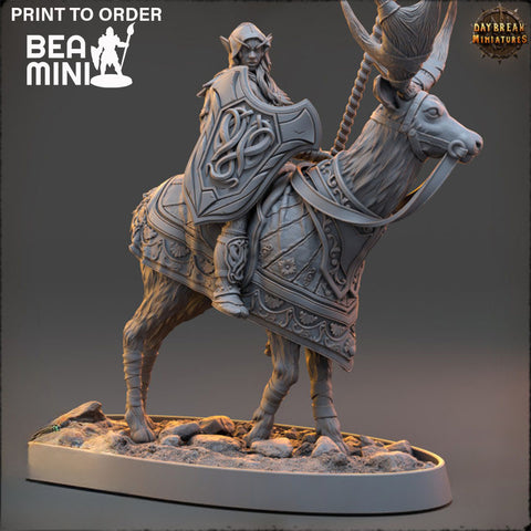 Marra - Elven Fighter | BeaMini Print to Order Miniatures