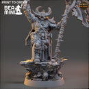Proponezius - Chaos Warrior | BeaMini Print to Order Miniatures