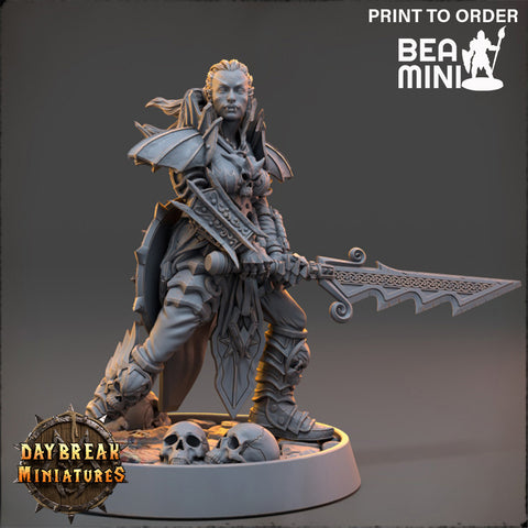 Ivana Raasna - Vampire | BeaMini Print to Order Miniatures