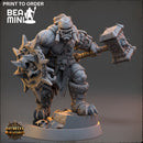 Jugger Hochmann - Orc Fighter | BeaMini Print to Order Miniatures
