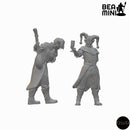 Jesters | BeaMini Unpainted RPG Miniatures