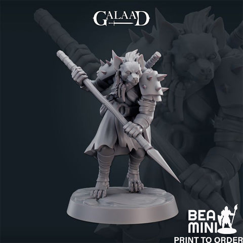 Gnoll 01 | BeaMini Print to Order Miniatures
