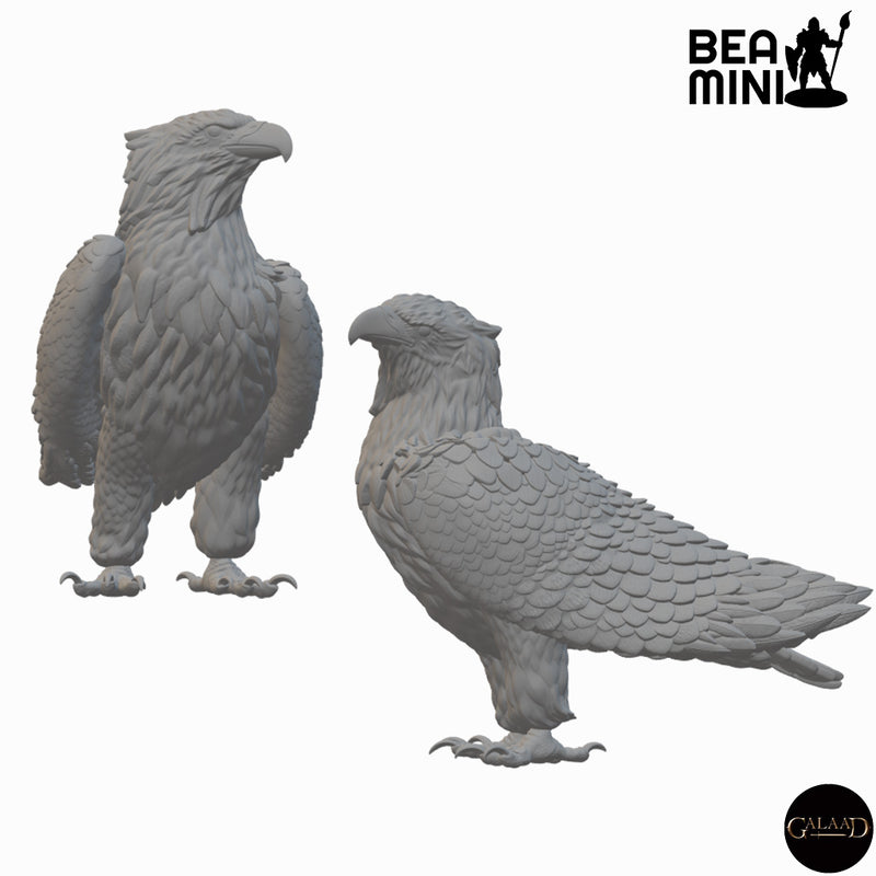 Giant Eagles | BeaMini Unpainted RPG Miniatures