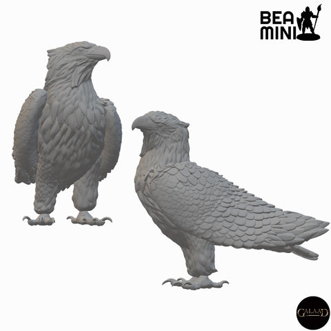 Giant Eagles | BeaMini Unpainted RPG Miniatures