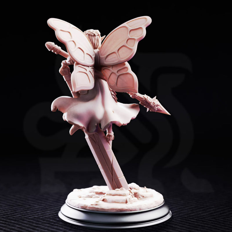 Battle Bell, Fairy Paladin | BeaMini Print to Order Miniatures