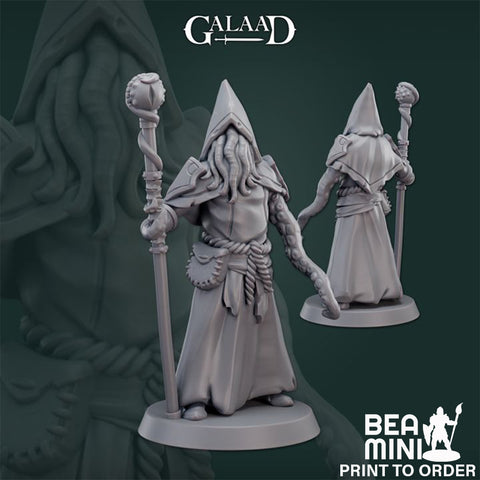 Cursed Cultist 01 | BeaMini Print to Order Miniatures