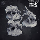 Dire Wolf | BeaMini Print to Order Miniatures