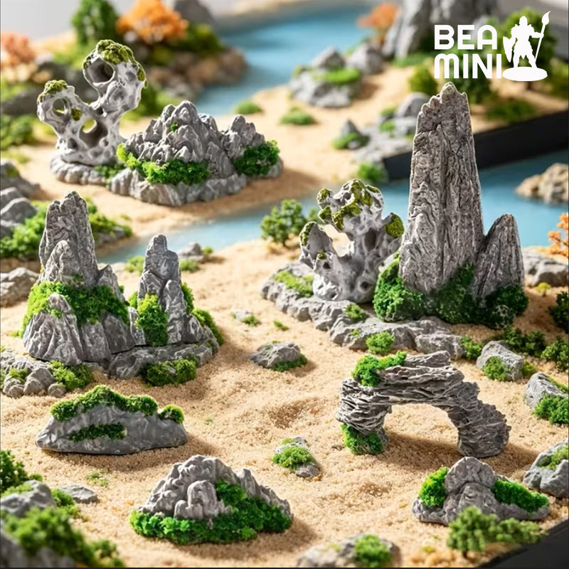 Bea Mini Scenery: Mossy Rocks