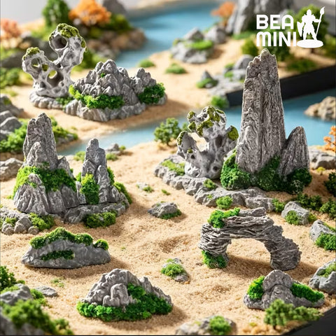 Bea Mini Scenery: Mossy Rocks
