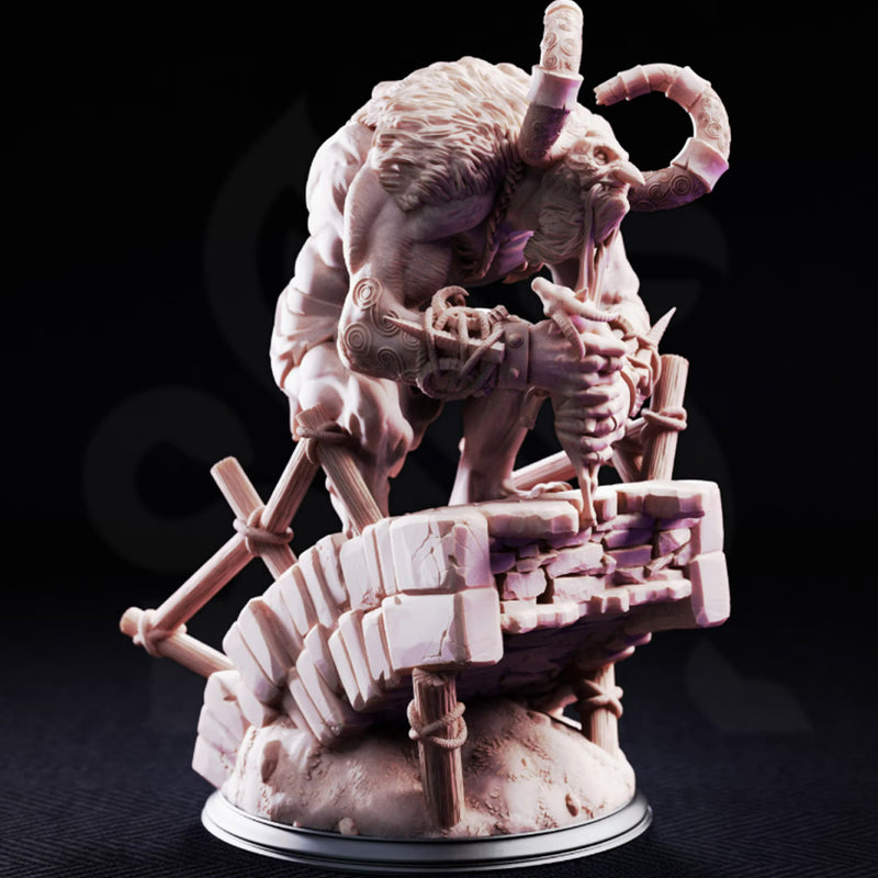 Bridge Troll - Little John | BeaMini Print to Order Miniatures