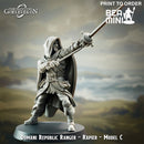 Domani Republic Ranger - C | BeaMini Print to Order Miniatures