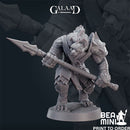 Big Gnoll 02 | BeaMini Print to Order Miniatures