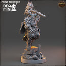 Preontz - Chaos Warrior | BeaMini Print to Order Miniatures