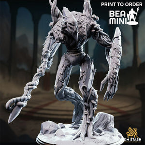 Ancient Treant - Evarak | BeaMini Print to Order Miniatures