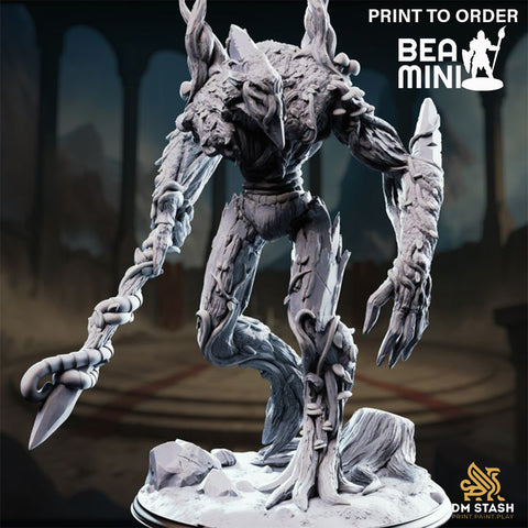 Ancient Treant - Evarak | BeaMini Print to Order Miniatures