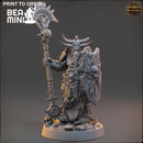 Quarxerg - Chaos Warrior | BeaMini Print to Order Miniatures